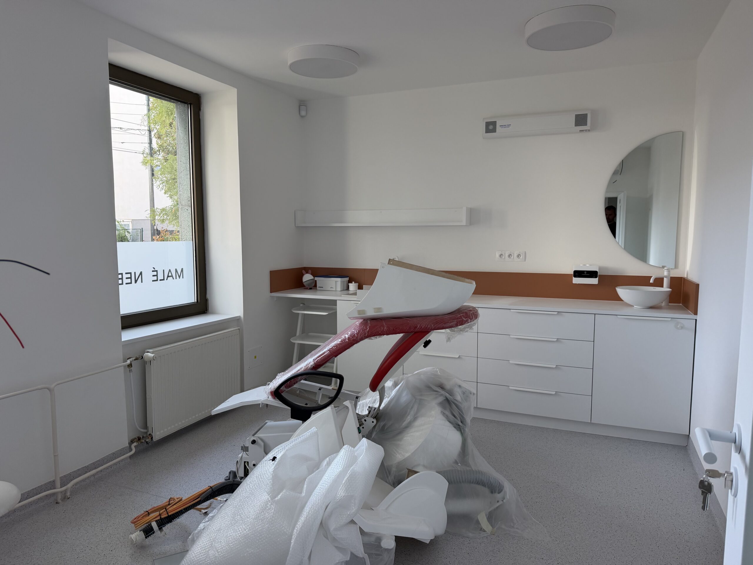 Prostredie zubnej ambulancie Malé nebo
